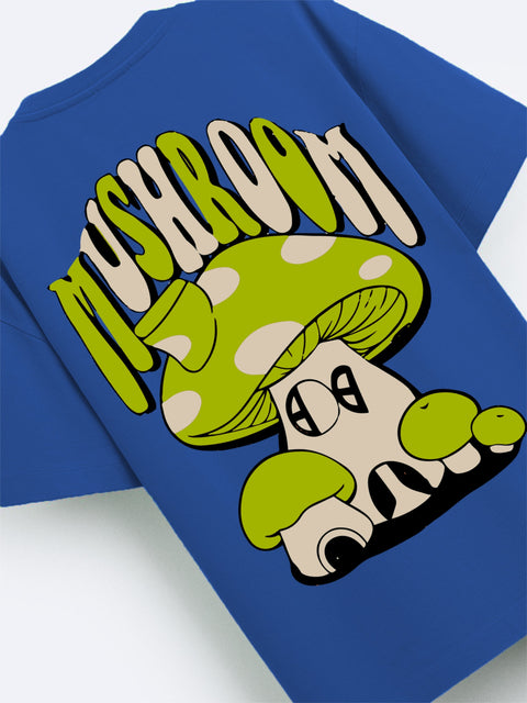 Adro Oversize T shirt for men | Drop shoulder T shirt | Mens Oversize T-shirt | 220 GSM Cotton Oversize Tshirt | Trendy Front and Back Printed T shirt