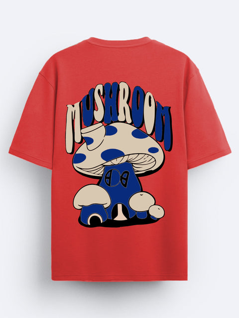 Adro Oversize T shirt for men | Drop shoulder T shirt | Mens Oversize T-shirt | 220 GSM Cotton Oversize Tshirt | Trendy Front and Back Printed T shirt