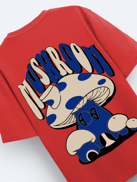 Adro Oversize T shirt for men | Drop shoulder T shirt | Mens Oversize T-shirt | 220 GSM Cotton Oversize Tshirt | Trendy Front and Back Printed T shirt