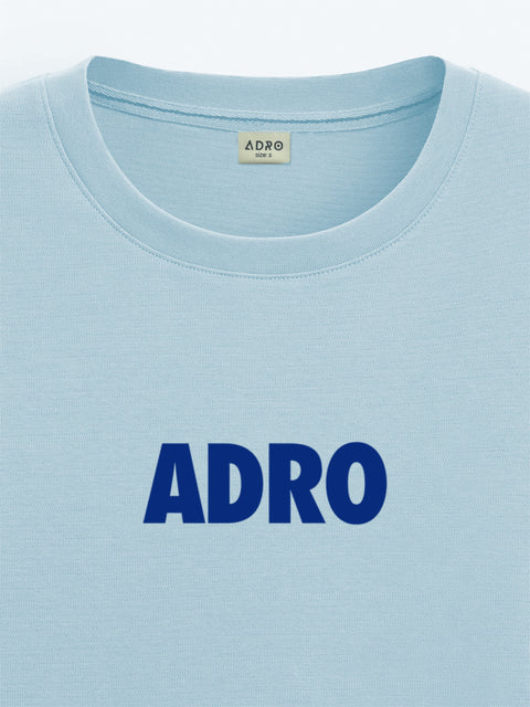 Adro Oversize T shirt for men | Drop shoulder T shirt | Mens Oversize T-shirt | 220 GSM Cotton Oversize Tshirt | Trendy Front and Back Printed T shirt