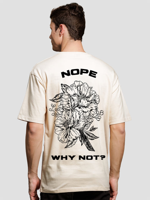 Adro Oversize T shirt for men | Drop shoulder T shirt | Mens Oversize T-shirt | 220 GSM Cotton Oversize Tshirt | Trendy Front and Back Printed T shirt