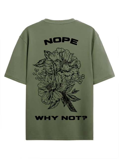 Adro Oversize T shirt for men | Drop shoulder T shirt | Mens Oversize T-shirt | 220 GSM Cotton Oversize Tshirt | Trendy Front and Back Printed T shirt