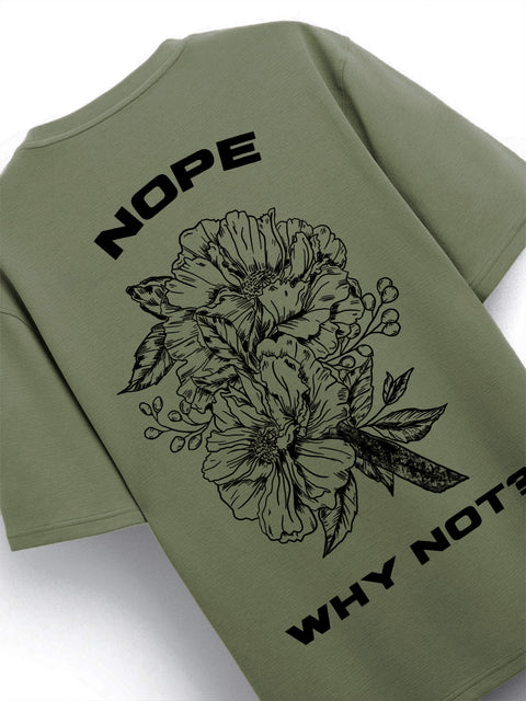Adro Oversize T shirt for men | Drop shoulder T shirt | Mens Oversize T-shirt | 220 GSM Cotton Oversize Tshirt | Trendy Front and Back Printed T shirt