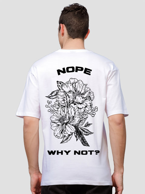 Adro Oversize T shirt for men | Drop shoulder T shirt | Mens Oversize T-shirt | 220 GSM Cotton Oversize Tshirt | Trendy Front and Back Printed T shirt