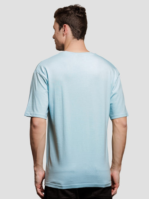 Adro Oversize T shirt for men | Drop shoulder T shirt | Mens Oversize T-shirt | 220 GSM Cotton Oversize Tshirt | Trendy Front and Back Printed T shirt