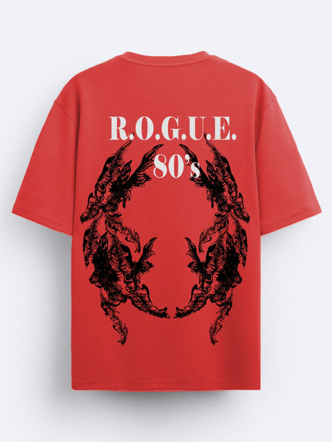 Adro Oversize T shirt for men | Drop shoulder T shirt | Mens Oversize T-shirt | 220 GSM Cotton Oversize Tshirt | Trendy Front and Back Printed T shirt