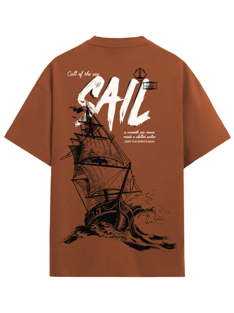 Adro Oversize T shirt for men | Drop shoulder T shirt | Mens Oversize T-shirt | 220 GSM Cotton Oversize Tshirt | Trendy Front and Back Printed T shirt