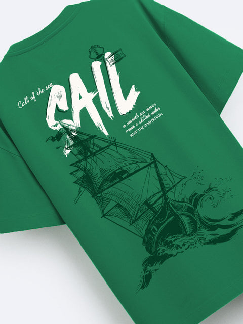 Adro Oversize T shirt for men | Drop shoulder T shirt | Mens Oversize T-shirt | 220 GSM Cotton Oversize Tshirt | Trendy Front and Back Printed T shirt