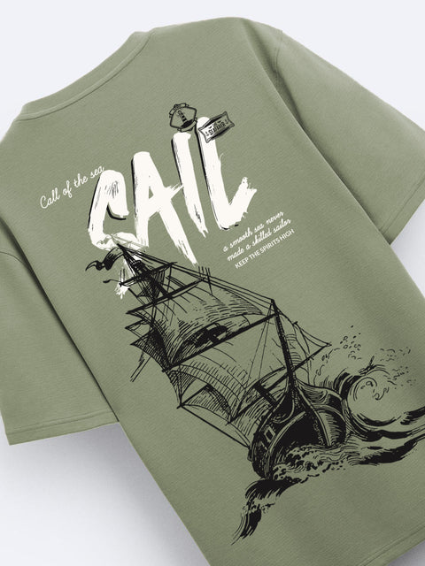 Adro Oversize T shirt for men | Drop shoulder T shirt | Mens Oversize T-shirt | 220 GSM Cotton Oversize Tshirt | Trendy Front and Back Printed T shirt