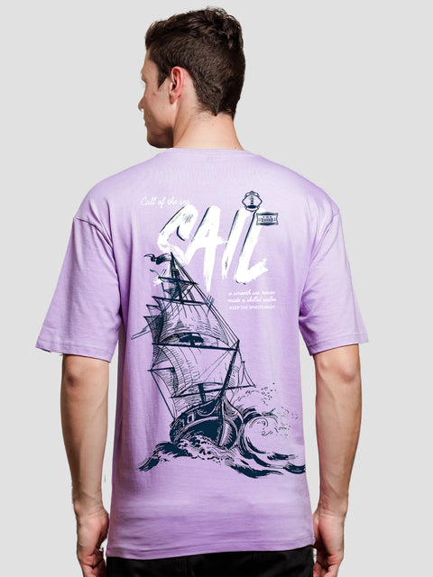 Adro Oversize T shirt for men | Drop shoulder T shirt | Mens Oversize T-shirt | 220 GSM Cotton Oversize Tshirt | Trendy Front and Back Printed T shirt