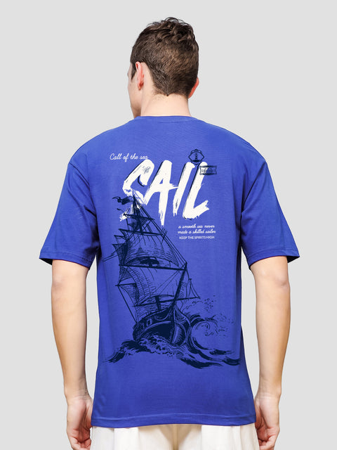 Adro Oversize T shirt for men | Drop shoulder T shirt | Mens Oversize T-shirt | 220 GSM Cotton Oversize Tshirt | Trendy Front and Back Printed T shirt