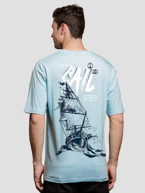 Adro Oversize T shirt for men | Drop shoulder T shirt | Mens Oversize T-shirt | 220 GSM Cotton Oversize Tshirt | Trendy Front and Back Printed T shirt