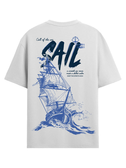 Adro Oversize T shirt for men | Drop shoulder T shirt | Mens Oversize T-shirt | 220 GSM Cotton Oversize Tshirt | Trendy Front and Back Printed T shirt