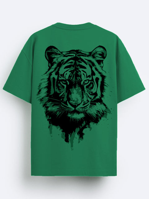 Adro Oversize T shirt for men | Drop shoulder T shirt | Mens Oversize T-shirt | 220 GSM Cotton Oversize Tshirt | Trendy Front and Back Printed T shirt