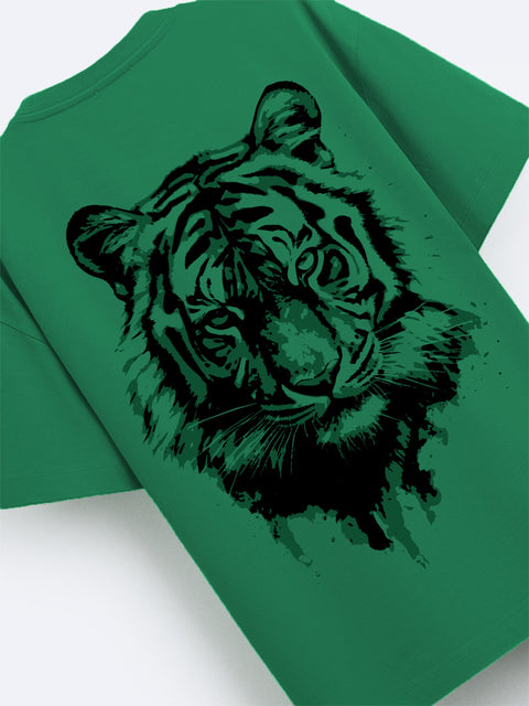 Adro Oversize T shirt for men | Drop shoulder T shirt | Mens Oversize T-shirt | 220 GSM Cotton Oversize Tshirt | Trendy Front and Back Printed T shirt