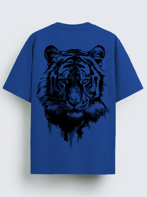 Adro Oversize T shirt for men | Drop shoulder T shirt | Mens Oversize T-shirt | 220 GSM Cotton Oversize Tshirt | Trendy Front and Back Printed T shirt
