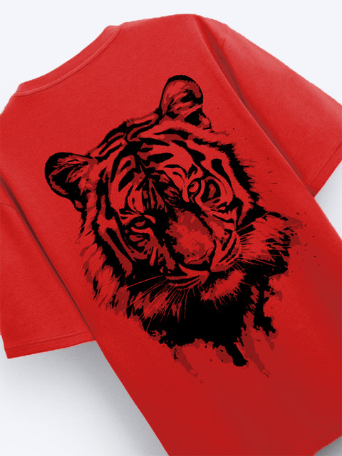 Adro Oversize T shirt for men | Drop shoulder T shirt | Mens Oversize T-shirt | 220 GSM Cotton Oversize Tshirt | Trendy Front and Back Printed T shirt