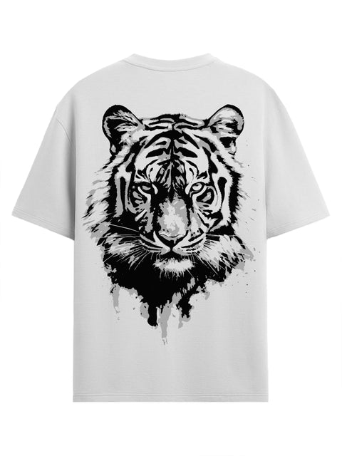 Adro Oversize T shirt for men | Drop shoulder T shirt | Mens Oversize T-shirt | 220 GSM Cotton Oversize Tshirt | Trendy Front and Back Printed T shirt