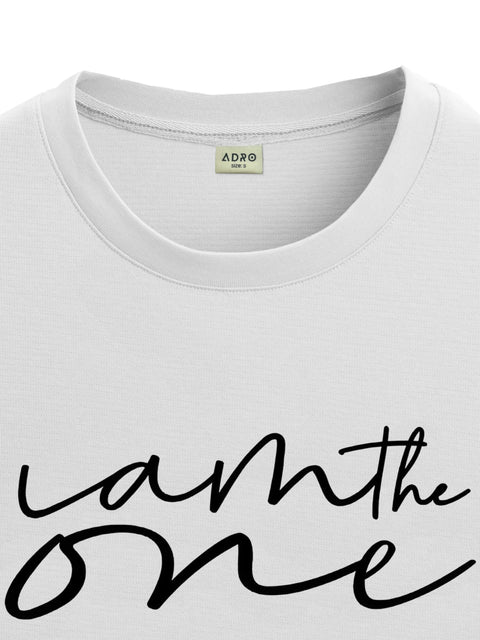 Adro Oversize T shirt for men | Drop shoulder T shirt | Mens Oversize T-shirt | 220 GSM Cotton Oversize Tshirt | Trendy Front and Back Printed T shirt