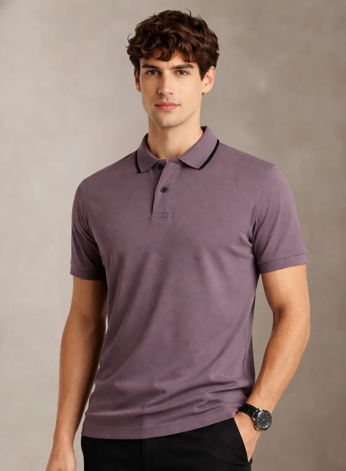 ADRO Mens Polo TShirt | Airtex Cotton Matty Fabric | Regular Fit | Bre