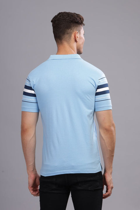 Adro Polo T-shirt for Men| Printed Polo T-Shirt | Cotton Polo T shirt Also in Plus Size