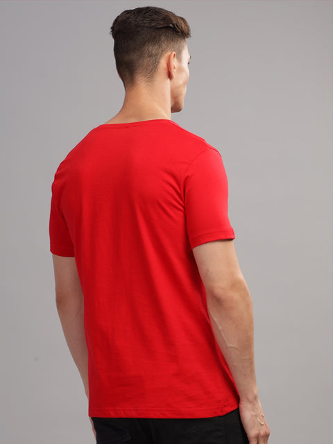 Adro Mens Printed T Shirt | The Super Soft Tshirt in India| Pure Cotton Lycra Breathable Fabric| 4 way stretch smart tech fabric| Round Neck T-Shirt (Also in Plus Size)