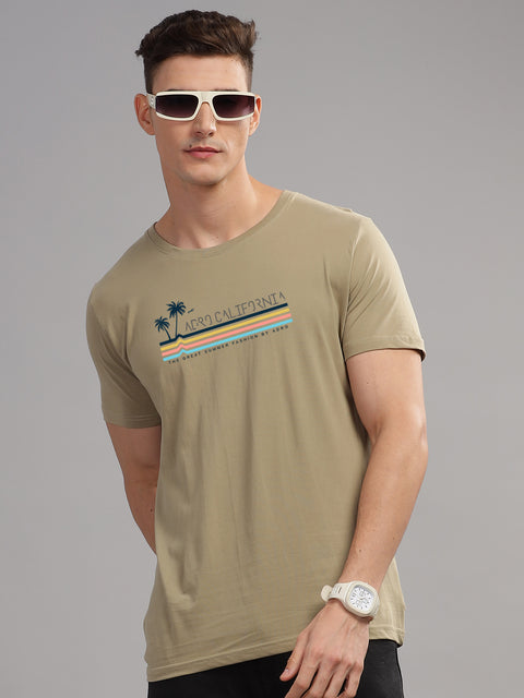 Adro Mens Printed T Shirt | The Super Soft Tshirt in India| Pure Cotton Lycra Breathable Fabric| 4 way stretch smart tech fabric| Round Neck T-Shirt (Also in Plus Size)