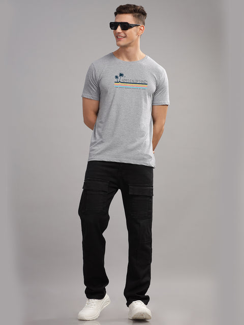 Adro Mens Printed T Shirt | The Super Soft Tshirt in India| Pure Cotton Lycra Breathable Fabric| 4 way stretch smart tech fabric| Round Neck T-Shirt (Also in Plus Size)