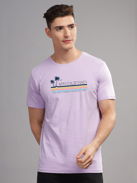 Adro Mens Printed T Shirt | The Super Soft Tshirt in India| Pure Cotton Lycra Breathable Fabric| 4 way stretch smart tech fabric| Round Neck T-Shirt (Also in Plus Size)
