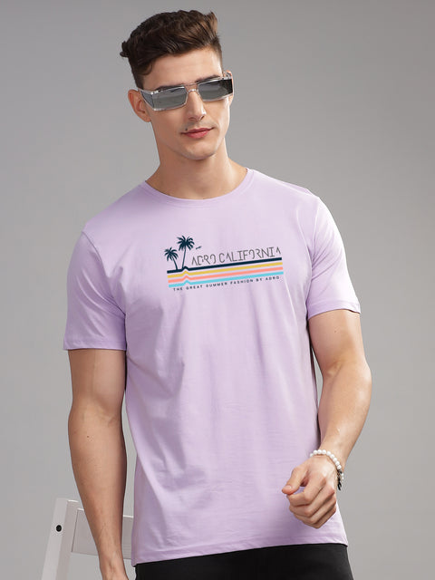 Adro Mens Printed T Shirt | The Super Soft Tshirt in India| Pure Cotton Lycra Breathable Fabric| 4 way stretch smart tech fabric| Round Neck T-Shirt (Also in Plus Size)