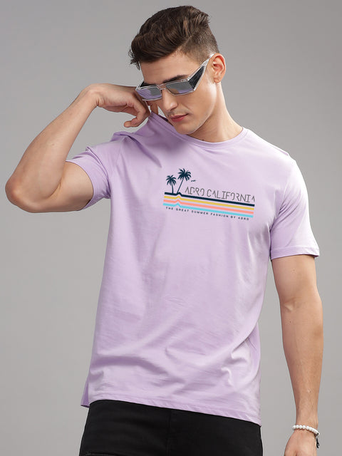 Adro Mens Printed T Shirt | The Super Soft Tshirt in India| Pure Cotton Lycra Breathable Fabric| 4 way stretch smart tech fabric| Round Neck T-Shirt (Also in Plus Size)