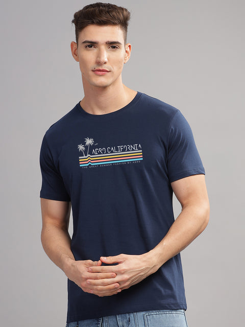 Adro Mens Printed T Shirt | The Super Soft Tshirt in India| Pure Cotton Lycra Breathable Fabric| 4 way stretch smart tech fabric| Round Neck T-Shirt (Also in Plus Size)