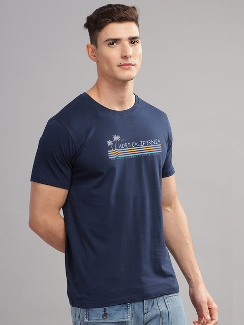 Adro Mens Printed T Shirt | The Super Soft Tshirt in India| Pure Cotton Lycra Breathable Fabric| 4 way stretch smart tech fabric| Round Neck T-Shirt (Also in Plus Size)
