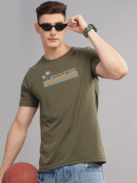 Adro Mens Printed T Shirt | The Super Soft Tshirt in India| Pure Cotton Lycra Breathable Fabric| 4 way stretch smart tech fabric| Round Neck T-Shirt (Also in Plus Size)