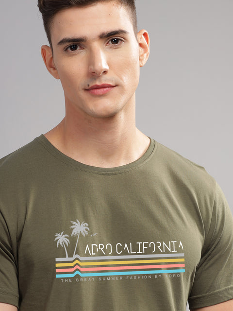 Adro Mens Printed T Shirt | The Super Soft Tshirt in India| Pure Cotton Lycra Breathable Fabric| 4 way stretch smart tech fabric| Round Neck T-Shirt (Also in Plus Size)