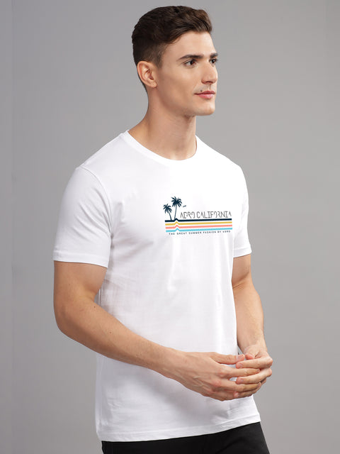 Adro Mens Printed T Shirt | The Super Soft Tshirt in India| Pure Cotton Lycra Breathable Fabric| 4 way stretch smart tech fabric| Round Neck T-Shirt (Also in Plus Size)