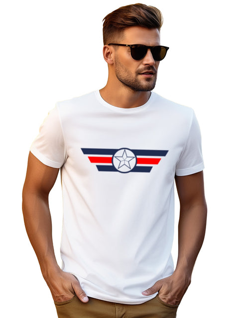 ADRO Captain America Mens Printed T-Shirts