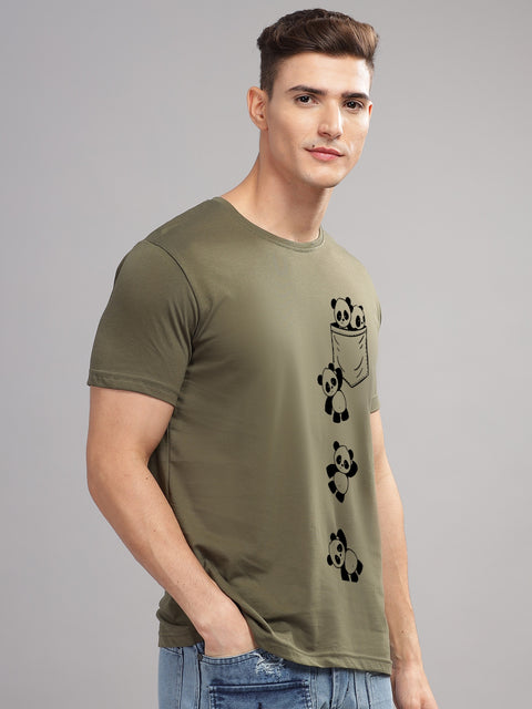 ADRO Men's Graphic Printed T-Shirt