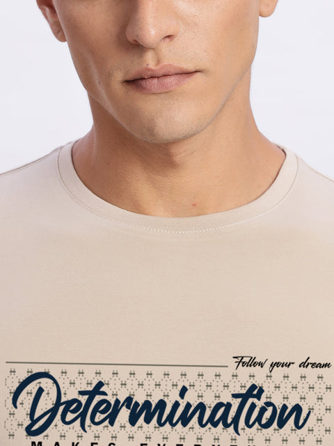 ADRO Tshirt for Men | Printed T Shirt for Men | Premium Lycra Cotton Regular Fit T-Shirt |Printed T Shirt