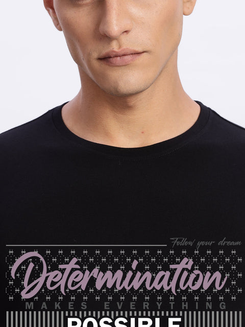 ADRO Tshirt for Men | Printed T Shirt for Men | Premium Lycra Cotton Regular Fit T-Shirt |Printed T Shirt