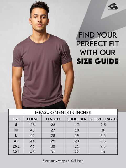 Adro Men’s Regular Fit T-Shirt – Motivational Quote Design | 180 GSM Cotton Lycra Motivational Graphic Tee