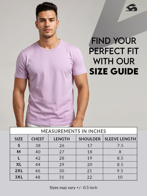 Adro Men’s Regular Fit T-Shirt – Motivational Quote Design | 180 GSM Cotton Lycra Motivational Graphic Tee