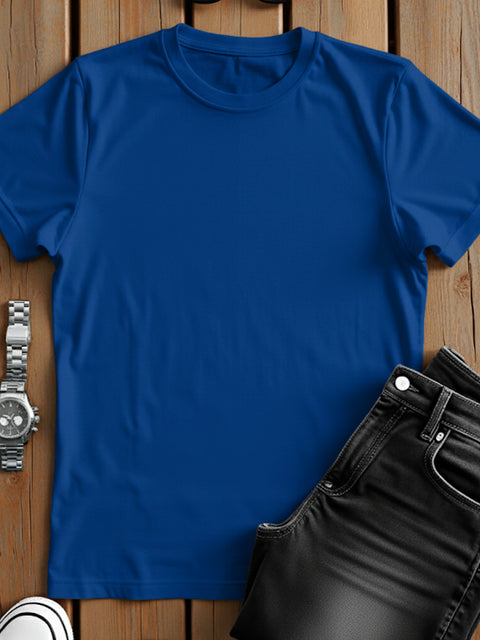 ADRO Men's Cotton Plain T-Shirt