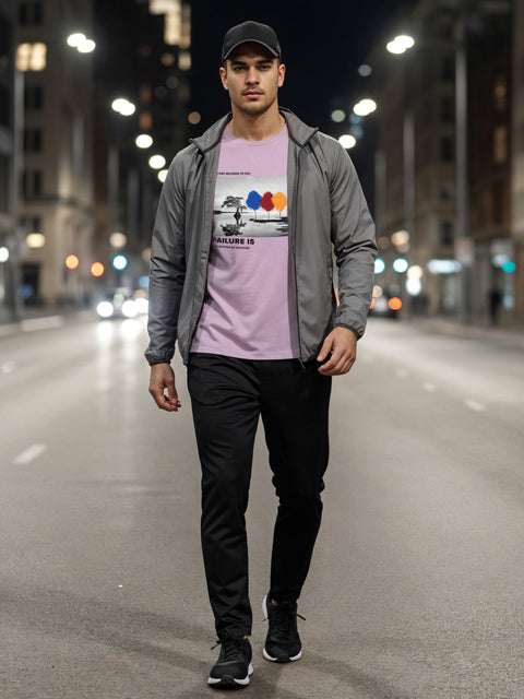 Adro Men’s Regular Fit T-Shirt – Motivational Quote Design | 180 GSM Cotton Lycra Motivational Graphic Tee
