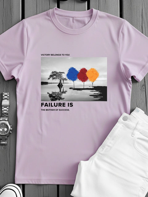 Adro Men’s Regular Fit T-Shirt – Motivational Quote Design | 180 GSM Cotton Lycra Motivational Graphic Tee