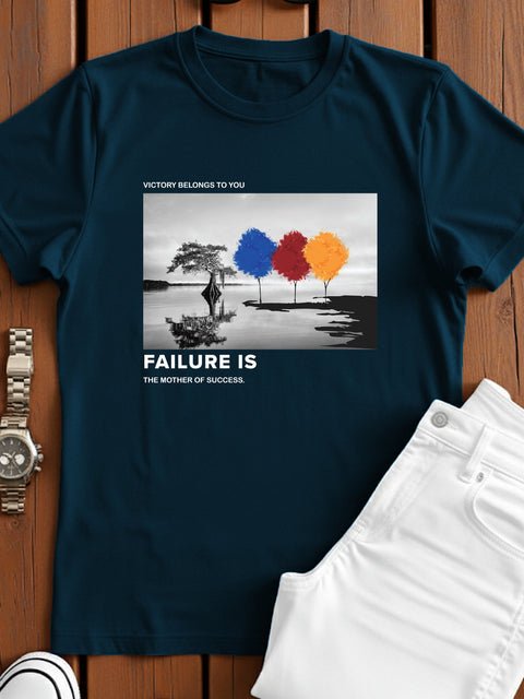 Adro Men’s Regular Fit T-Shirt – Motivational Quote Design | 180 GSM Cotton Lycra Motivational Graphic Tee