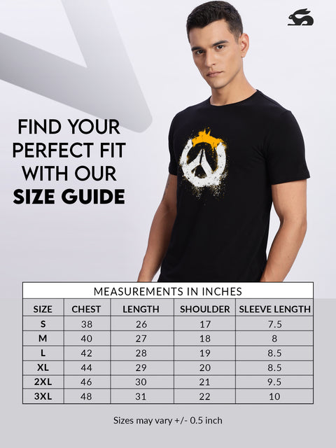 ADRO Mens Printed T-Shirt for Men