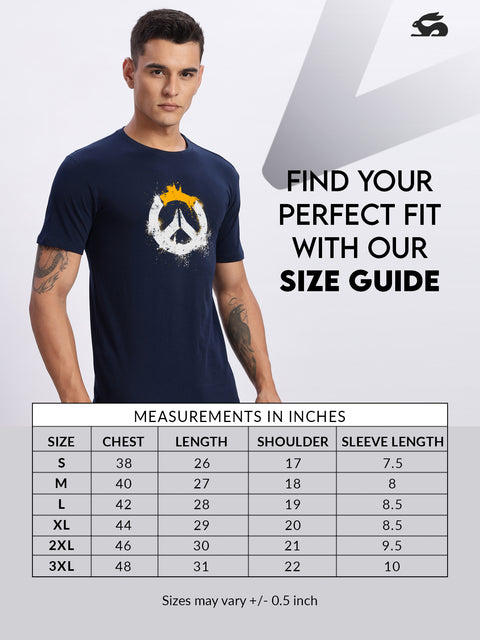 ADRO Mens Printed T-Shirt for Men