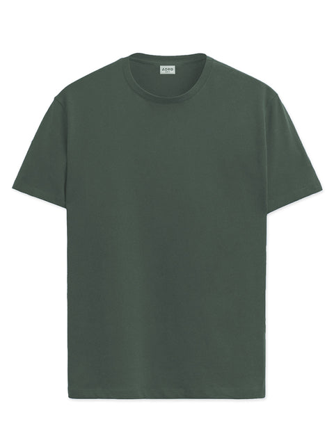 ADRO Mens T Shirts | Solid Tshirts for Men | Pure Cotton Lycra Fabric | 4 Way Stretch Smart tech Tshirt | Round Neck T-Shirt for Summer
