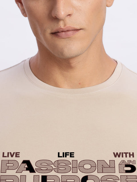 ADRO Tshirt for Men | Printed T Shirt for Men | Premium Lycra Cotton Regular Fit T-Shirt |Printed T Shirt